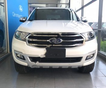 Ford Everest   2019 - Cần bán xe Ford Everest Titanium 2.0L 4x2 AT 2019, màu trắng, nhập khẩu  