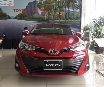 Toyota Vios   2019 - Cần bán xe Toyota Vios 1.5 CVT đời 2019, màu đỏ, 540tr