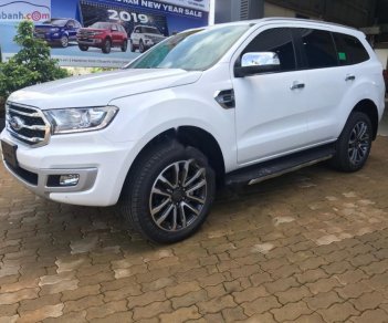 Ford Everest   2019 - Cần bán xe Ford Everest Titanium 2.0L 4x2 AT 2019, màu trắng, nhập khẩu  