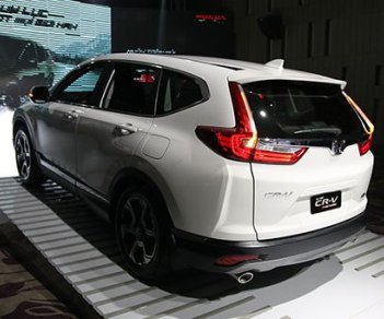 Honda CR V 2019 - Honda Ô tô Hải Phòng giảm giá sốc chiếc xe Honda CR V 1.5 Turbo L 2019, màu trắng - Giao xe nhanh toàn quốc