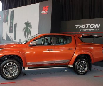 Mitsubishi Triton 2019 - Cần bán xe Mitsubishi Triton All New 4x2 AT đời 2019, màu cam, nhập khẩu nguyên chiếc