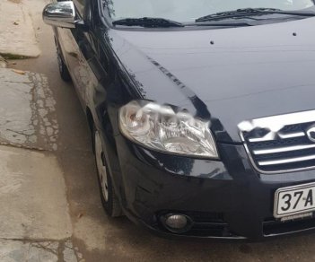 Daewoo Gentra SX 1.5 MT 2009 - Xe Daewoo Gentra SX 1.5 MT đời 2009, màu đen, giá chỉ 162 triệu