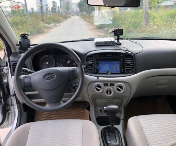 Hyundai Verna 1.4 AT 2009 - Cần bán xe Hyundai Verna 1.4 AT 2009, màu bạc, nhập khẩu nguyên chiếc số tự động