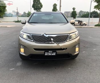 Kia Sorento DATH 2.2L 2WD 2014 - Cần bán Kia Sorento DATH 2.2L 2WD 2014, màu vàng chính chủ