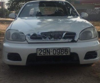 Daewoo Lanos 2001 - Bán ô tô Daewoo Lanos sản xuất 2001, màu trắng, nhập khẩu