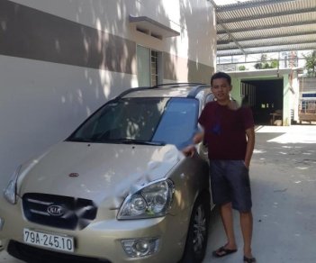 Kia Carens 2007 - Bán Kia Carens sản xuất năm 2007, màu vàng, nhập khẩu