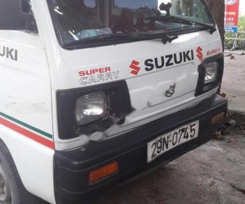 Suzuki Super Carry Van 2001 - Cần bán xe Suzuki Super Carry Van đời 2001, màu trắng xe máy nổ êm