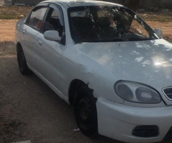 Daewoo Lanos 2001 - Bán ô tô Daewoo Lanos sản xuất 2001, màu trắng, nhập khẩu