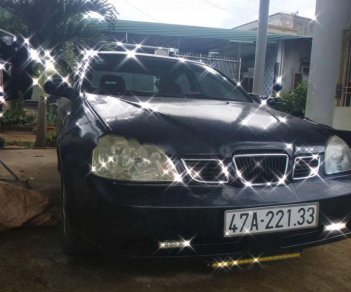 Daewoo Lacetti EX 1.6 MT 2004 - Xe Daewoo Lacetti EX 1.6 MT đời 2004, màu đen số sàn