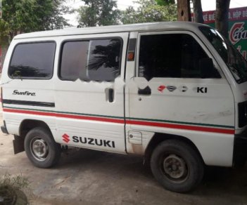 Suzuki Super Carry Van 2001 - Cần bán xe Suzuki Super Carry Van đời 2001, màu trắng xe máy nổ êm