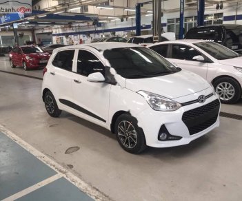 Hyundai Grand i10 Grand 1.2 AT 2019 - Bán xe Hyundai Grand i10 Grand 1.2 AT năm sản xuất 2019, màu trắng, giá tốt