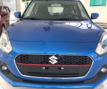 Suzuki Swift GLX 1.2 AT 2019 - Bán Suzuki Swift GLX 1.2 AT đời 2019, màu xanh lam, nhập khẩu