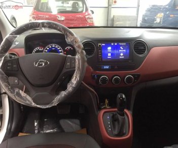 Hyundai Grand i10 Grand 1.2 AT 2019 - Bán xe Hyundai Grand i10 Grand 1.2 AT năm sản xuất 2019, màu trắng, giá tốt