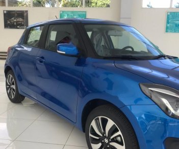 Suzuki Swift GLX 1.2 AT 2019 - Bán Suzuki Swift GLX 1.2 AT đời 2019, màu xanh lam, nhập khẩu