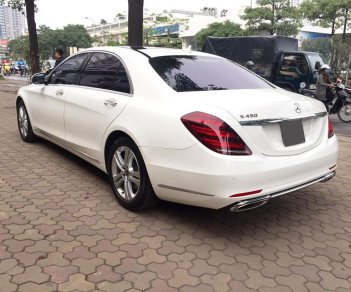 Mercedes-Benz S class S450L 2019 - Bán Mercedes-Benz S450L 2019 trắng, nội thất nâu- tên công ty xuất hóa đơn cao (4.2 tỷ)