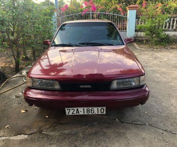 Toyota Camry   1989 - Cần bán lại xe Toyota Camry 1989, màu đỏ, nhập khẩu nguyên chiếc số sàn