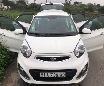 Kia Picanto 2014 - Bán xe Kia Picanto S AT đời 2014, màu trắng số tự động giá cạnh tranh