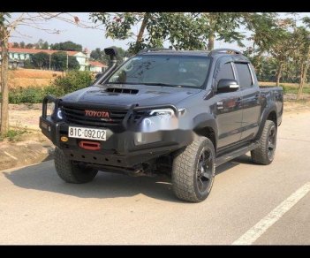 Toyota Hilux 2012 - Cần bán lại xe Toyota Hilux MT đời 2012, màu đen xe gia đình