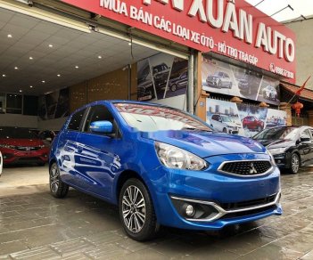 Mitsubishi Mirage 2016 - Bán xe Mitsubishi Mirage CVT đời 2016, màu xanh lam