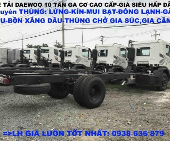 Xe tải 5 tấn - dưới 10 tấn 2018 - Xe tải Daewoo: Tải trọng 10 tấn đời 2018, màu trắng, bán giá tốt