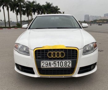 Audi A4   2007 - Cần bán xe Audi A4 đời 2007, màu trắng, nhập khẩu nguyên chiếc 