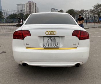 Audi A4   2007 - Cần bán xe Audi A4 đời 2007, màu trắng, nhập khẩu nguyên chiếc 