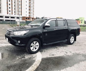 Toyota Hilux 2018 - Bán Toyota Hilux MT năm sản xuất 2018, màu đen, nhập khẩu nguyên chiếc số sàn giá cạnh tranh