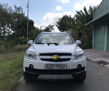 Chevrolet Captiva   LT   2007 - Bán Chevrolet Captiva LT đời 2007, màu trắng xe gia đình, giá 225tr