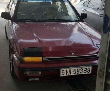 Honda Accord 1988 - Cần bán lại xe Honda Accord sản xuất 1988, màu đỏ xe gia đình, 46 triệu