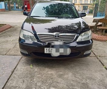 Toyota Camry 2002 - Cần bán Toyota Camry năm 2002, màu đen