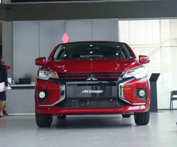 Mitsubishi Attrage 1.2 CVT 2020 - Xe mới ra mắt - Giá siêu hấp dẫn: Mitsubishi Attrage 1.2 CVT đời 2020, màu đỏ