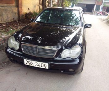 Mercedes-Benz C class   2003 - Cần bán gấp Mercedes C class năm 2003, màu đen, nhập khẩu  