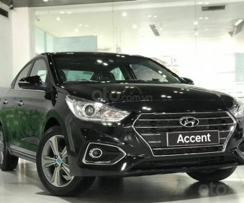 Hyundai Accent 1.4 AT 2020 - Bán ô tô Hyundai Accent 1.4 AT đời 2020, màu đen, giá tốt nhất