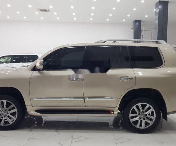 Lexus LX 2015 - Cần bán xe Lexus LX570 sản xuất 2015, nhập khẩu nguyên chiếc, màu vàng cát