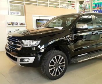 Ford Everest Titanium 2.0L AT 2020 - Bán Ford Everest Titanium 2.0L AT đời 2020, màu đen, xe nhập