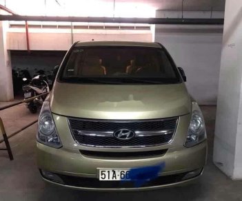 Hyundai Starex   2009 - Cần bán lại xe Hyundai Starex sản xuất 2009, màu vàng, nhập khẩu  