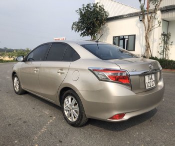 Toyota Vios G 2014 - Cần bán lại xe Toyota Vios G sản xuất 2014, màu vàng cát, xe chính chủ