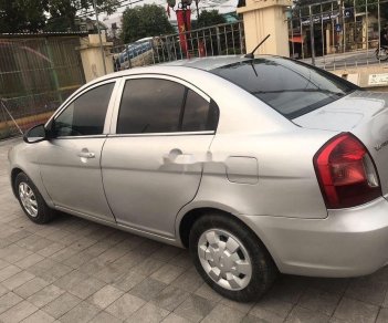 Hyundai Verna   2008 - Cần bán lại xe Hyundai Verna sản xuất năm 2008, màu bạc, nhập khẩu 