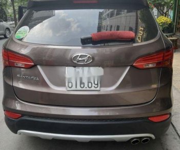 Hyundai Santa Fe   2013 - Bán xe Hyundai Santa Fe 2013, màu nâu, nhập khẩu, giá 780tr