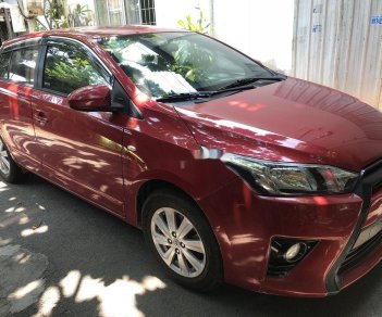 Toyota Yaris   2015 - Bán Toyota Yaris sản xuất năm 2015, màu đỏ, xe nhập chính chủ