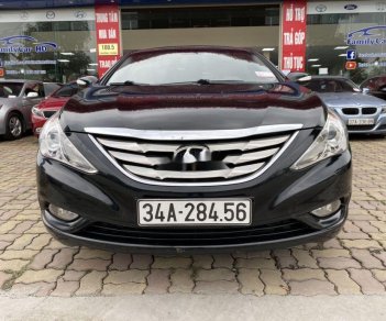 Hyundai Sonata   2010 - Cần bán lại xe Hyundai Sonata năm 2010, màu đen, xe nhập, 480 triệu