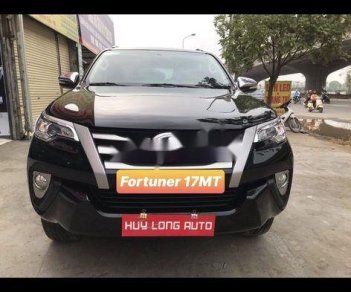 Toyota Fortuner   2017 - Cần bán lại xe Toyota Fortuner đời 2017, màu đen, nhập khẩu nguyên chiếc