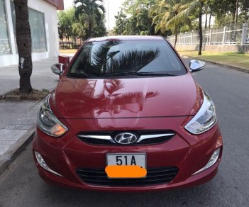 Hyundai Accent 2011 - Bán ô tô Hyundai Accent AT đời 2011, màu đỏ, nhập khẩu nguyên chiếc số tự động