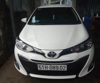 Toyota Vios 2019 - Cần bán lại xe Toyota Vios G AT đời 2019, màu trắng, xe nhập chính chủ, giá chỉ 530 triệu