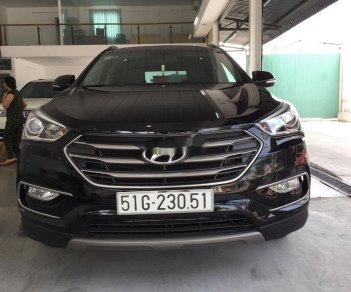 Hyundai Santa Fe 2016 - Bán xe Hyundai Santa Fe đời 2016, màu đen, xe nhập