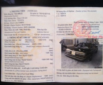 Toyota Camry 1986 - Bán ô tô Toyota Camry năm 1986, nhập khẩu nguyên chiếc