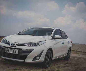 Toyota Vios  1.5 G  2019 - Bán Toyota Vios 1.5 G năm sản xuất 2019, màu trắng mới chạy 14.000km
