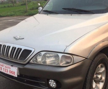 Ssangyong Musso   2002 - Cần bán gấp Ssangyong Musso đời 2002, màu bạc, nhập khẩu nguyên chiếc số sàn giá cạnh tranh