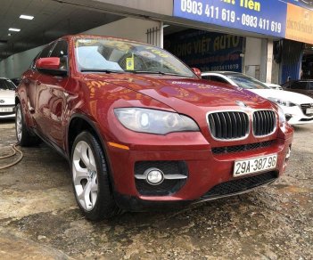 BMW X6   xDrive35i   2012 - Cần bán gấp BMW X6 xDrive35i năm sản xuất 2012, màu đỏ, nhập khẩu nguyên chiếc số tự động