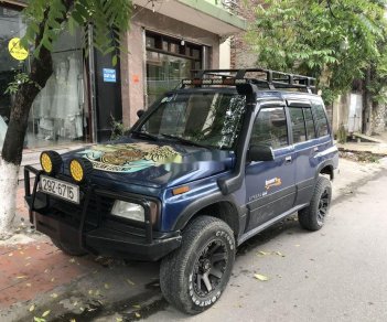 Suzuki Vitara 2005 - Xe Suzuki Vitara đời 2005, màu xanh lam, xe nhập